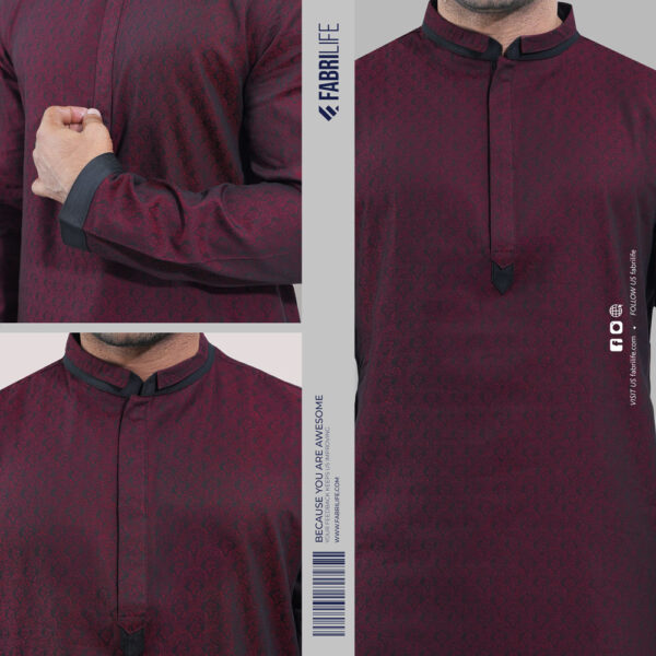 Mens Premium Panjabi - Qurayza - Image 2