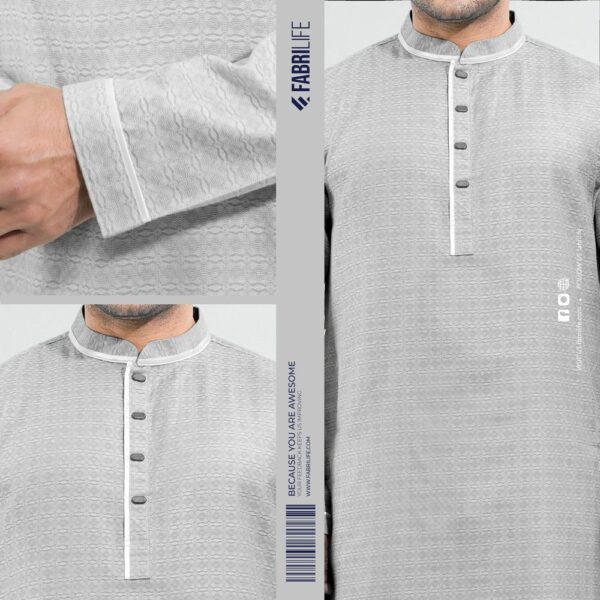 Mens Premium Panjabi - Muntafiq - Image 2